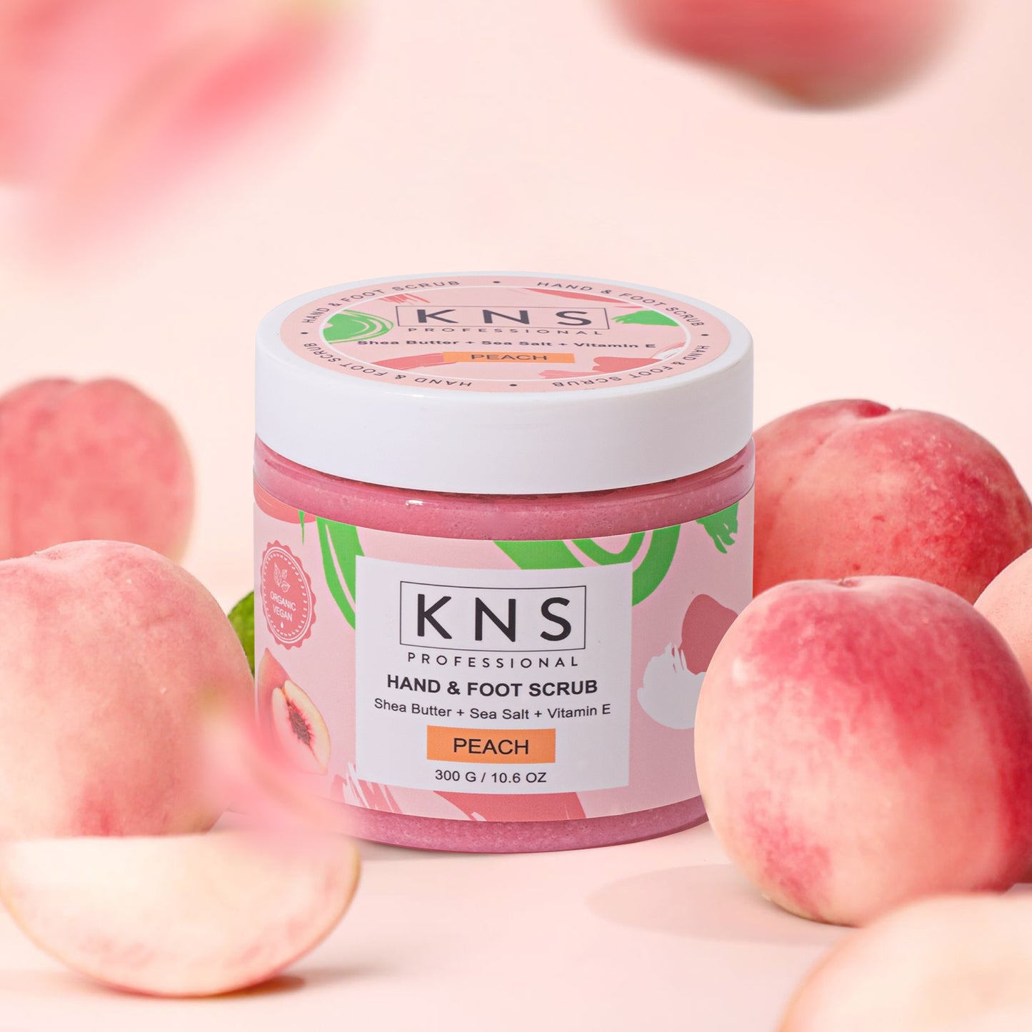 Peach Hand and Foot Scrub